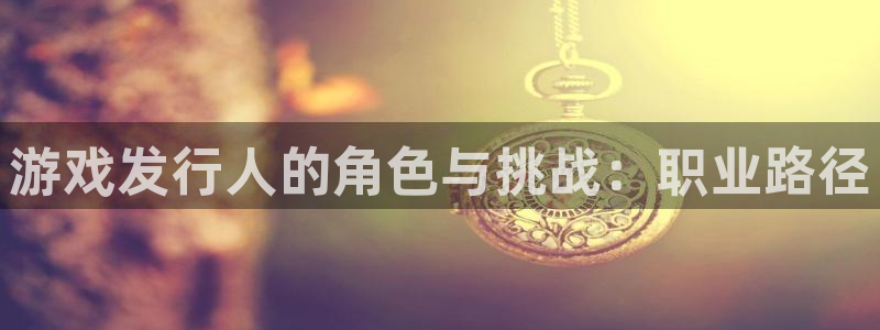 ag街机官网客服服务怎么样：游戏发行人的角色与挑战：职业路径